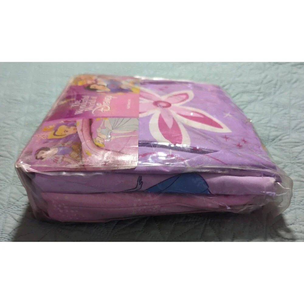 Disney Princess Vintage Dance & Romance Full Sheet Set NIP Cinderella & Friends